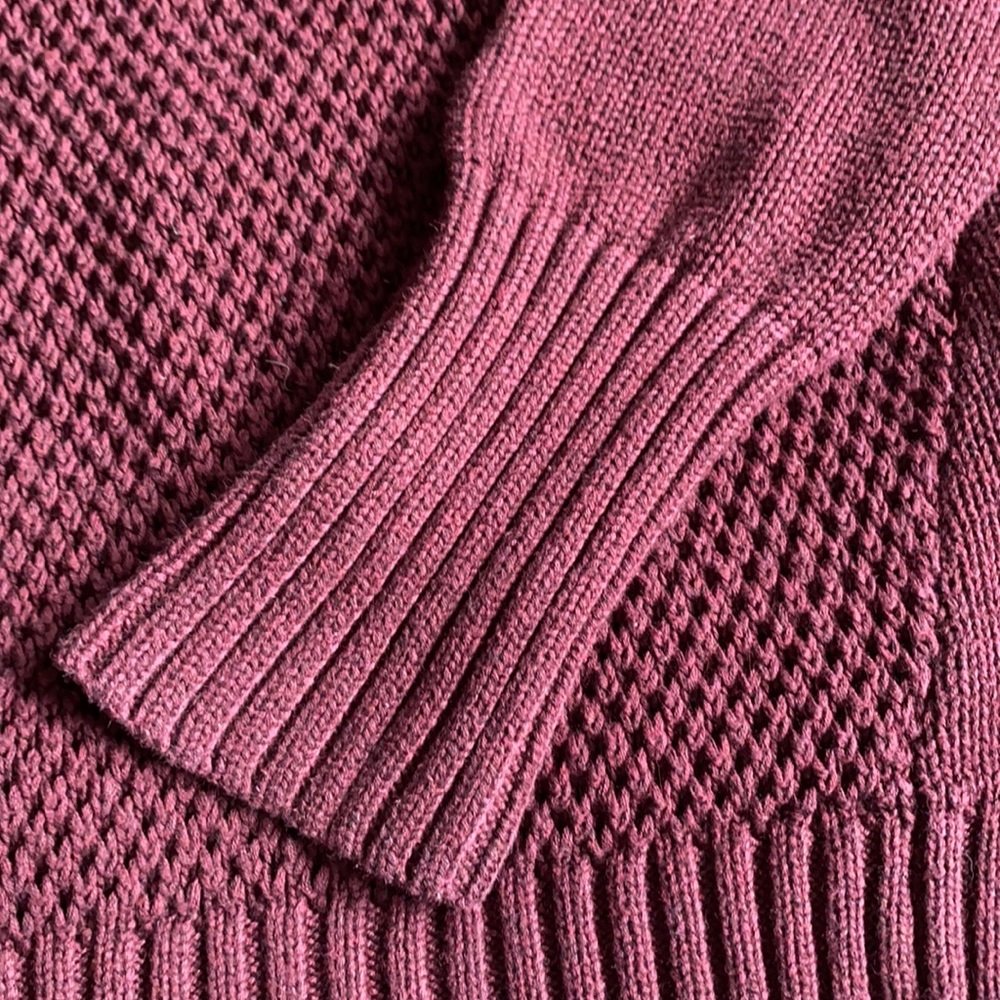 Athleta Breckenridge Maroon Turtleneck Sweater - Picture 5 of 6
